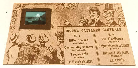 LW- CINEMA TASCABILE - CINEMA CATTANEO CENTRALE NAPOLI I - PUBBLICITA' - RVSa383
