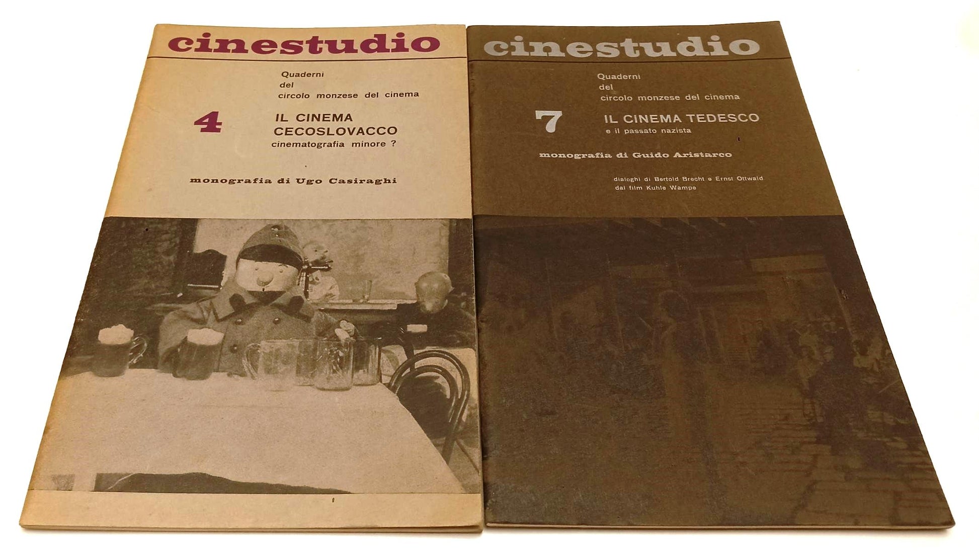 LW- LOTTO CINESTUDIO 7 NUMERI QUADERNI DEL CIRCOLO MONZESE DEL CINEMA - ZFS147
