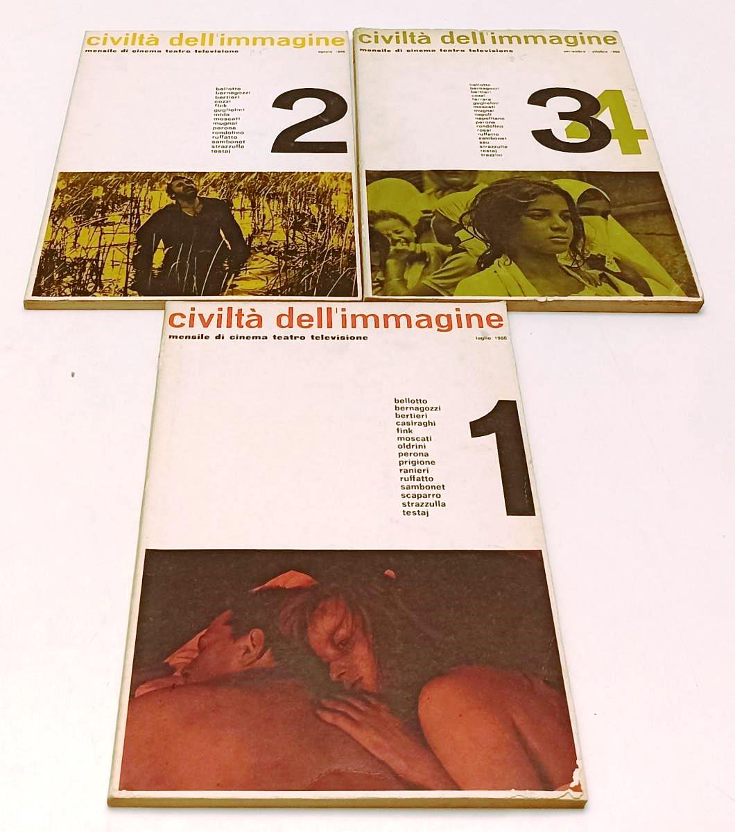 LW- CIVILTA' DELL'IMMAGINE 1/4 CINEMA TEATRO - LUGLIO/OTTOBRE 1966 - YFS342