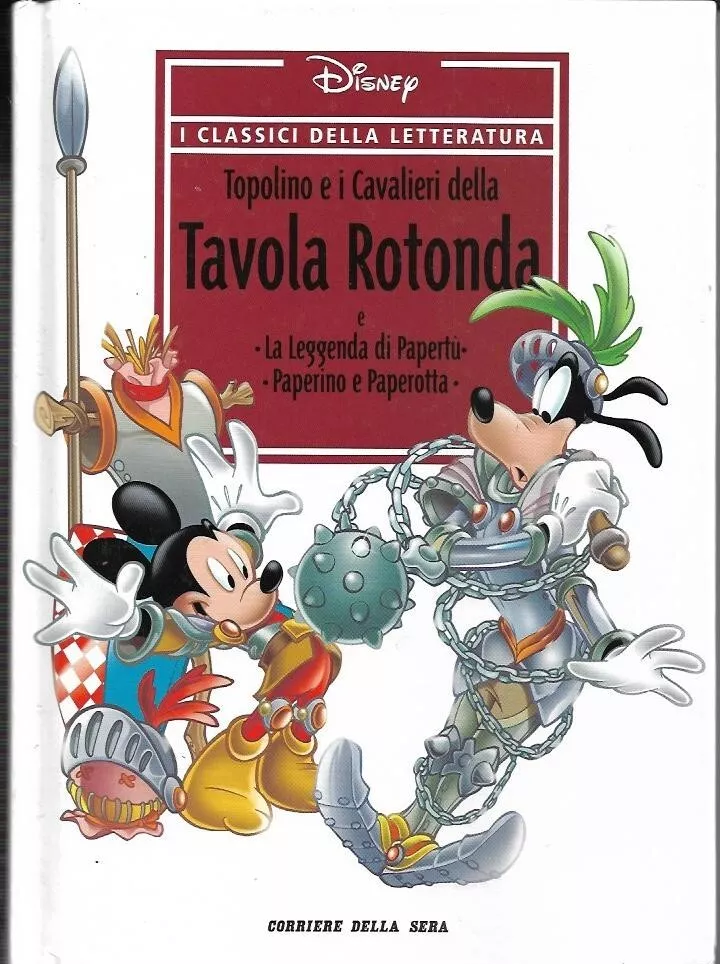 FD- CLASSICI DELLA LETTERATURA 8 TOPOLIN CAVALIERI TAVOLA ROTONDA- CORRIERE- H24