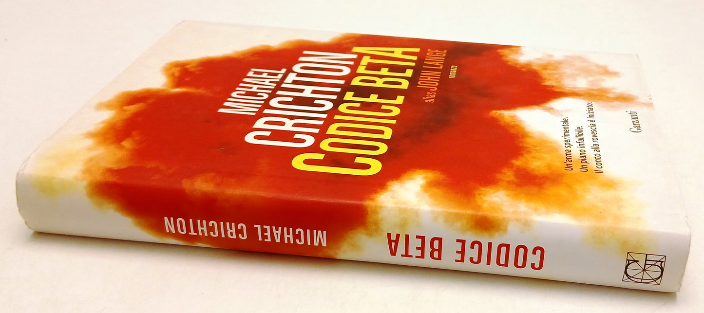 LN- CODICE BETA - MICHAEL CRICHTON - GARZANTI --- 2014 - CS - YFS388