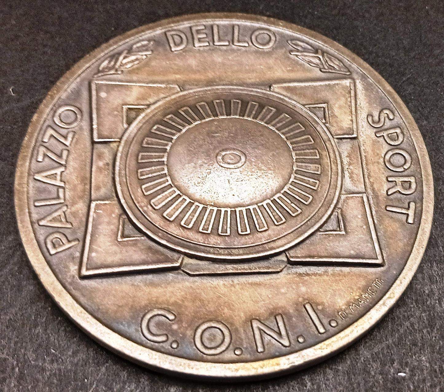 CB- Medaglia Olimpiadi 1956 Palazzo dello Sport C.O.N.I. - argento - GTTS176