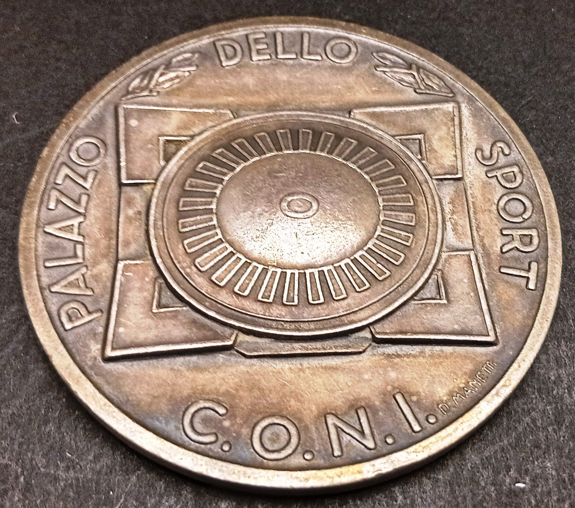 CB- Medaglia Olimpiadi 1956 Palazzo dello Sport C.O.N.I. - argento - GTTS176