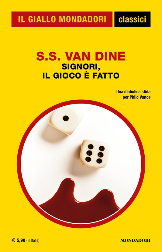 GIALLI MONDADORI CLASSICI N.1399 SIGNORI IL GIOCO E' FATTO- VAN DINE- B- XFS