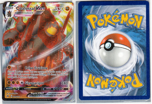 POKEMON CARD CARTA - COLOSSAL VMAX 99/185 HOLO RARA - ITA - CRD036
