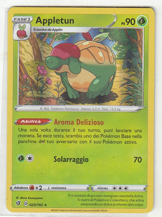POKEMON CARD CARTA - APPLETUN 23/192 HOLO RARA - ITA - CRD055