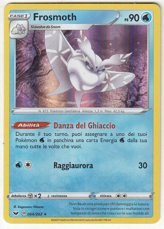 POKEMON CARD CARTA - FROSMOTH 64/202 HOLO RARA - ITA - CRD079