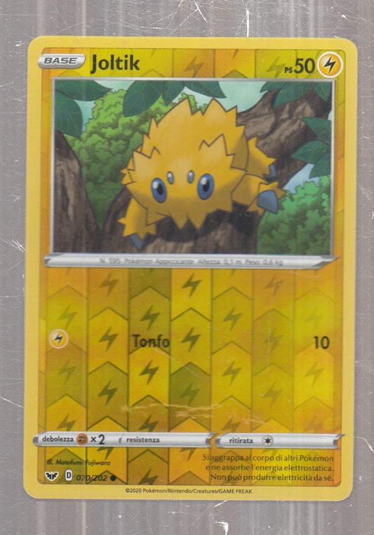 POKEMON CARD CARTA - JOLTIK 70/202 COMUNE REVERSE HOLO - ITA - CRD130