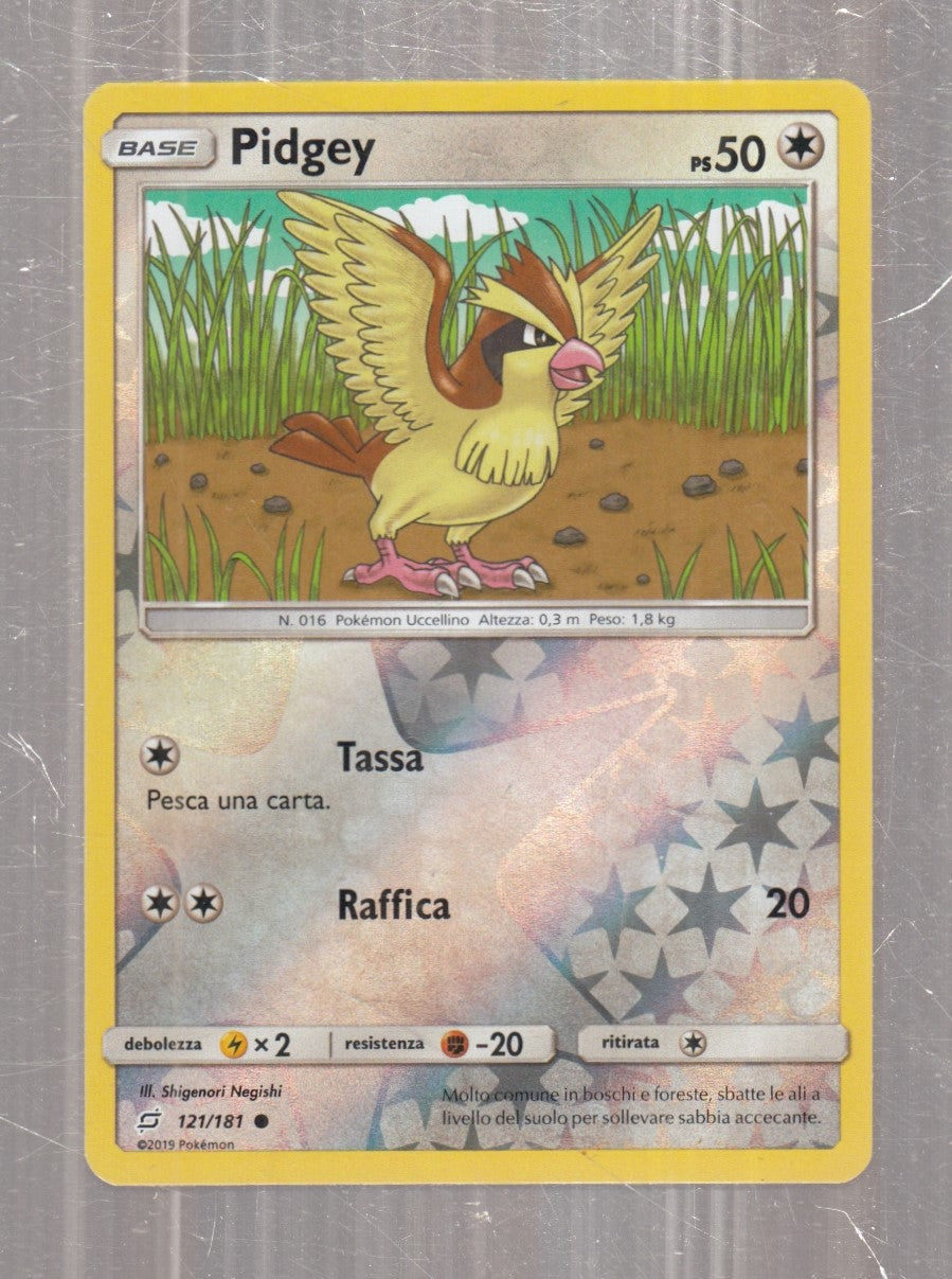 POKEMON CARD CARTA - PIDGEY 121/181 COMUNE REVERSE HOLO - ITA - CRD134