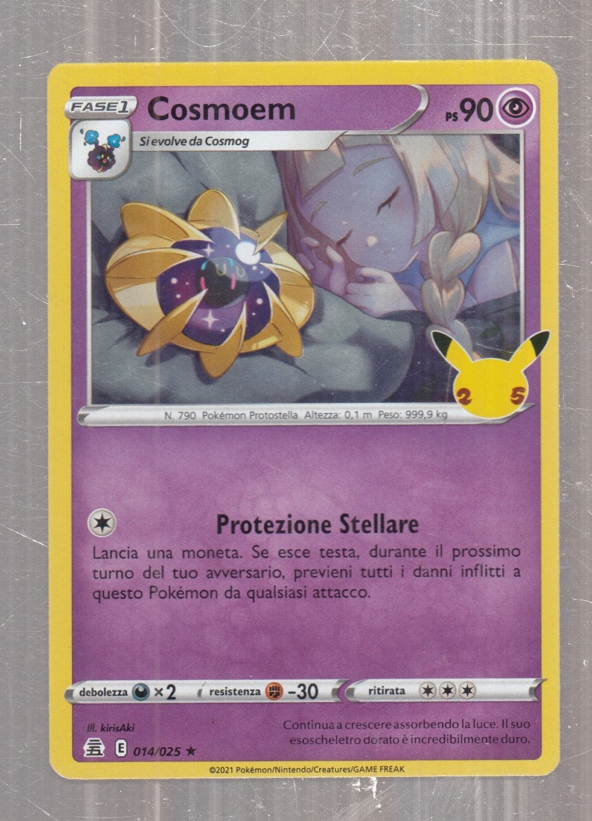 POKEMON CARD CARTA - COSMOEM 14/25 RARA HOLO - ITA - CRD142