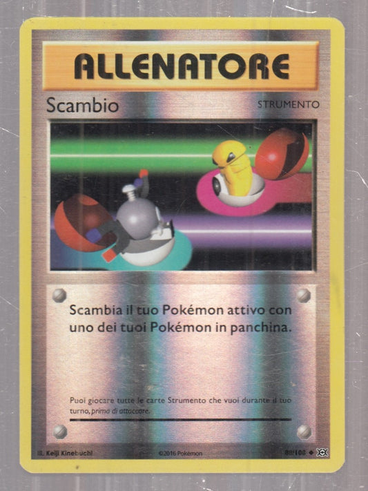 POKEMON CARD CARTA - SCAMBIO 88/108 REVERSE HOLO NON COMUNE - ITA - CRD168