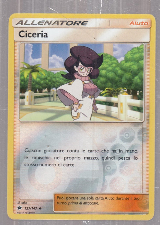 POKEMON CARD CARTA - CICERIA 127/147 REVERSE HOLO NON COMUNE - ITA - CRD170