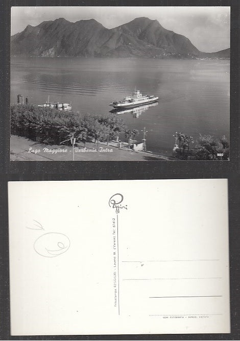 CC- CARTOLINA LAGO MAGGIORE VERBANIA INTRA - CRT1912