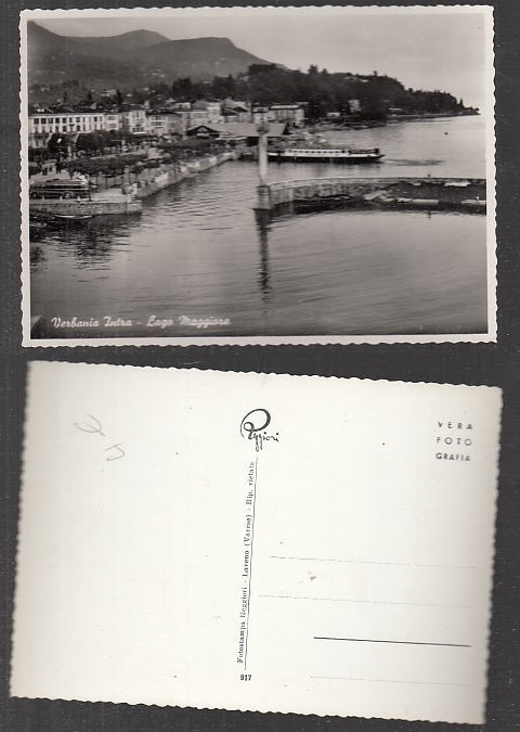 CC- CARTOLINA VERBANIA INTRA LAGO MAGGIORE - CRT1914