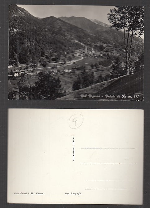 CC- CARTOLINA PAESAGGISTICA VAL VIGEZZO VEDUTA DI RE VERBANIA - CRT1932