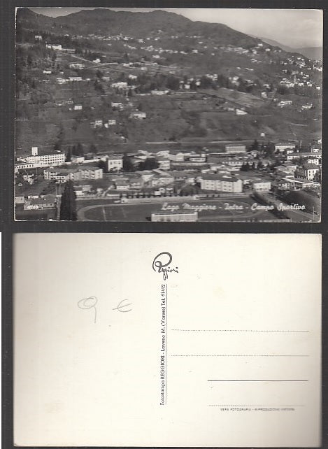 CC- CARTOLINA PAESAGGISTICA LAGO MAGGIORE INTRA CAMPO SPORTIVO - CRT1966