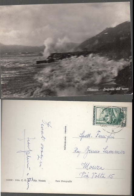 CARTOLINA - CHIAVARI SINFONIA DEL MARE GENOVA - CRT2005