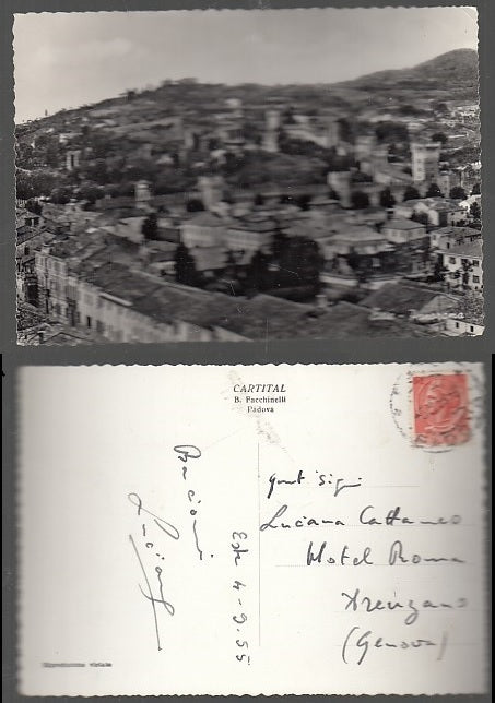 CARTOLINA - ESTE PANORAMA PADOVA 1955 - CRT2008