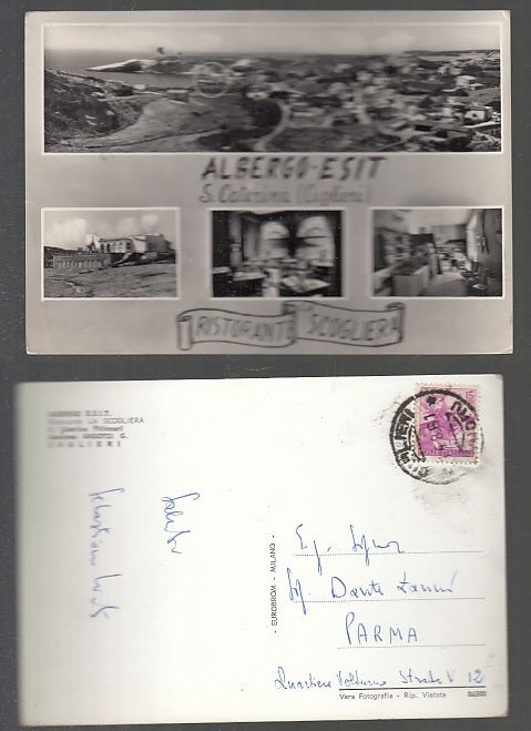 CARTOLINA - ALBERGO ESIT S. CATERINA CUGLIERI ORISTANO - CRT2031