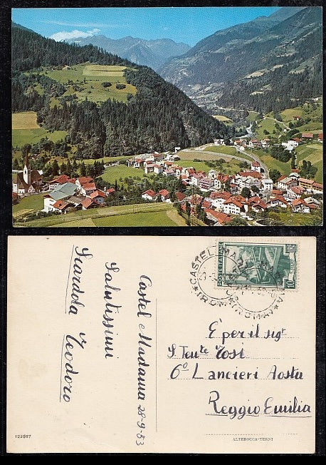 CARTOLINA - SAN LEONARDO IN PASSIRIA MERANO BOLZANO 1964 - CRT2059