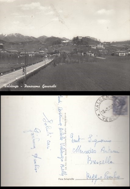 CARTOLINA - VALDENGO BIELLA PANORAMA GENERALE - CRT2084