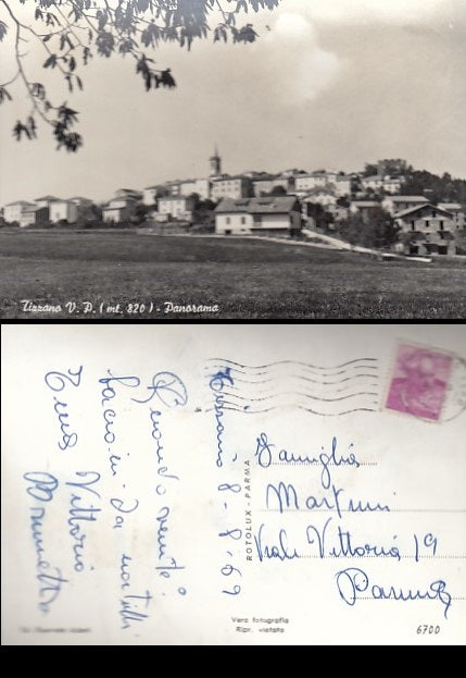 CARTOLINA - TIZZANO PARMA PANORAMA - CRT2117