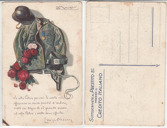 CC- CARTOLINA PRESTITO CREDITO ITALIANO NON VIAGGIATA LUIGI ORSINI - CRT2234