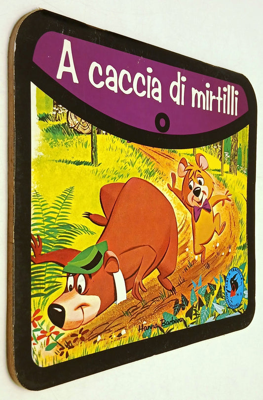 Yoghi Bubu A caccia di mirtilli - Hanna Barbera- Mondadori Albi Tracolla- XFS215