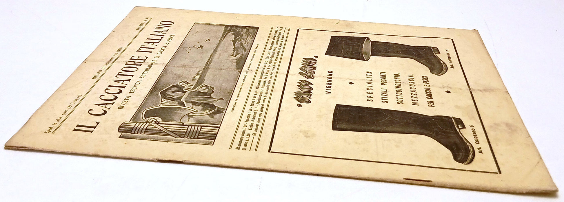 Rivista Il Cacciatore italiano Anno LIV n.46 17 Novembre 1940-XIX - RVSa1048