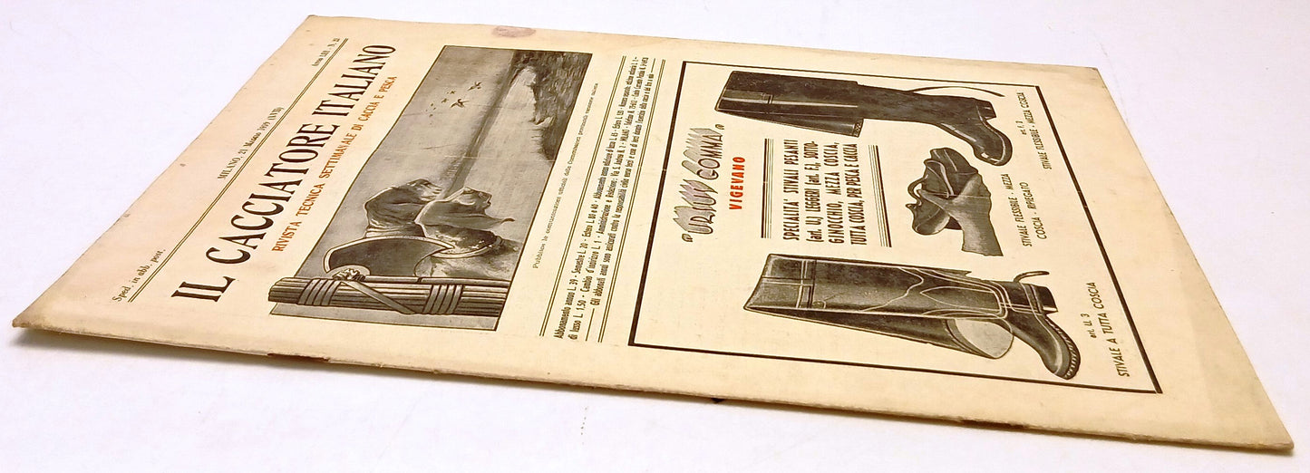 Rivista Il Cacciatore italiano Anno LIII n.21 21 Maggio 1939-XVII - RVSa1047