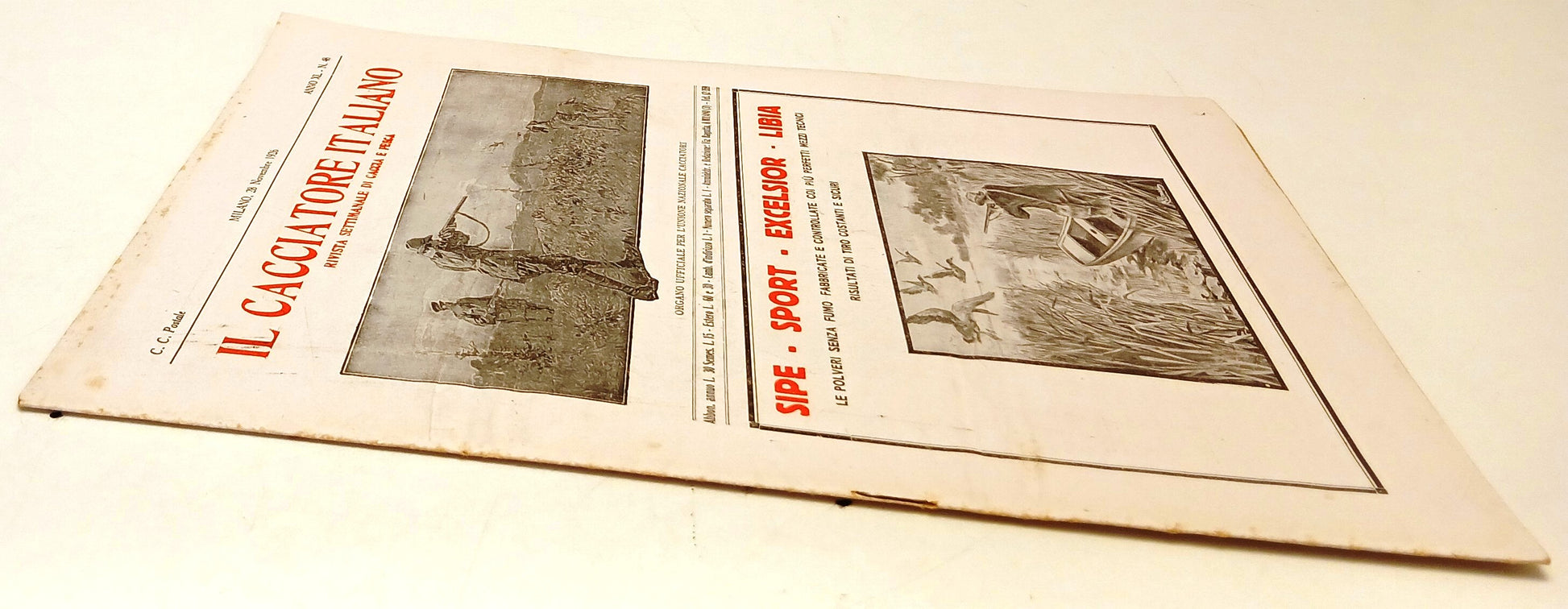 Rivista Il Cacciatore italiano Anno XL n.48 28 Novembre 1926 - RVSa1057