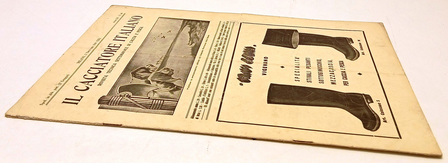 Rivista Il Cacciatore italiano Anno LIV n.44 3 Novembre 1940-XIX - RVSa1072
