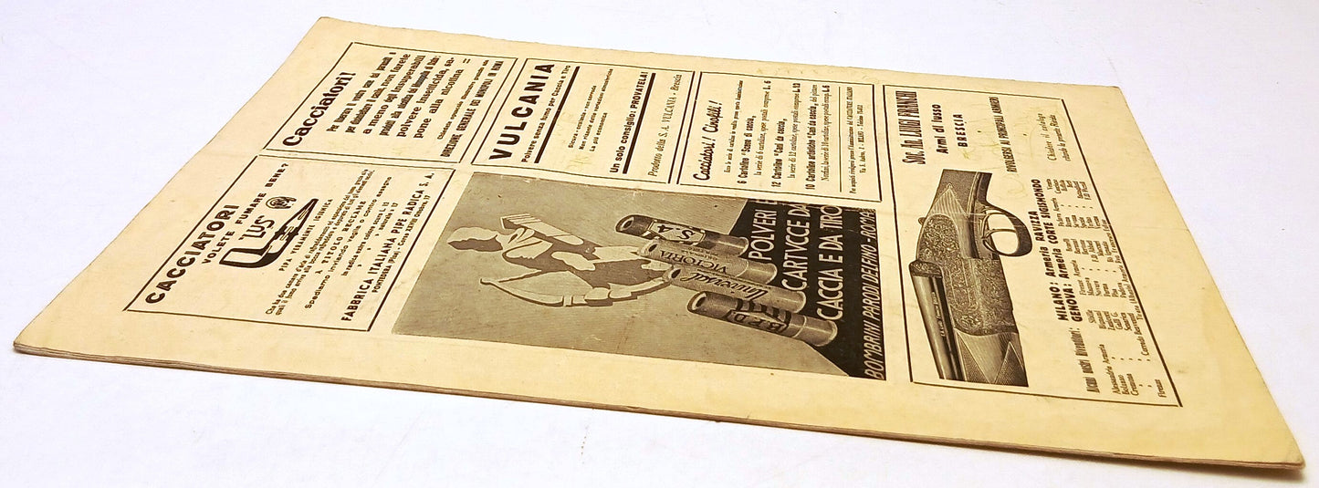 Rivista Il Cacciatore italiano Anno LIV n.44 3 Novembre 1940-XIX - RVSa1072