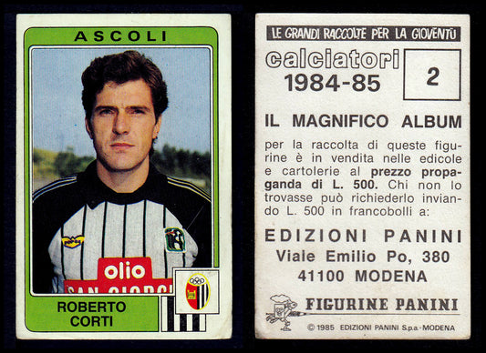Figurine Panini - Calciatori 1984/85 - Mancolista ASCOLI