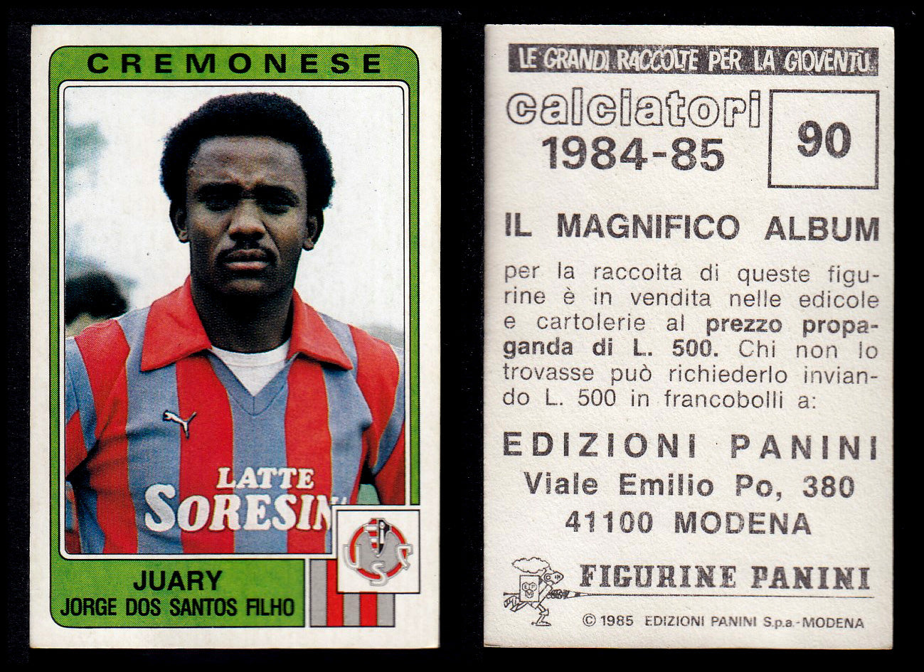 Figurine Panini - Calciatori 1984/85 - Mancolista CREMONESE