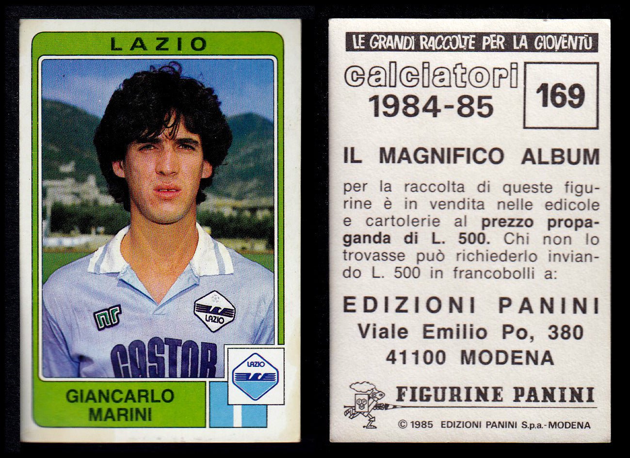 Figurine Panini - Calciatori 1984/85 - Mancolista LAZIO