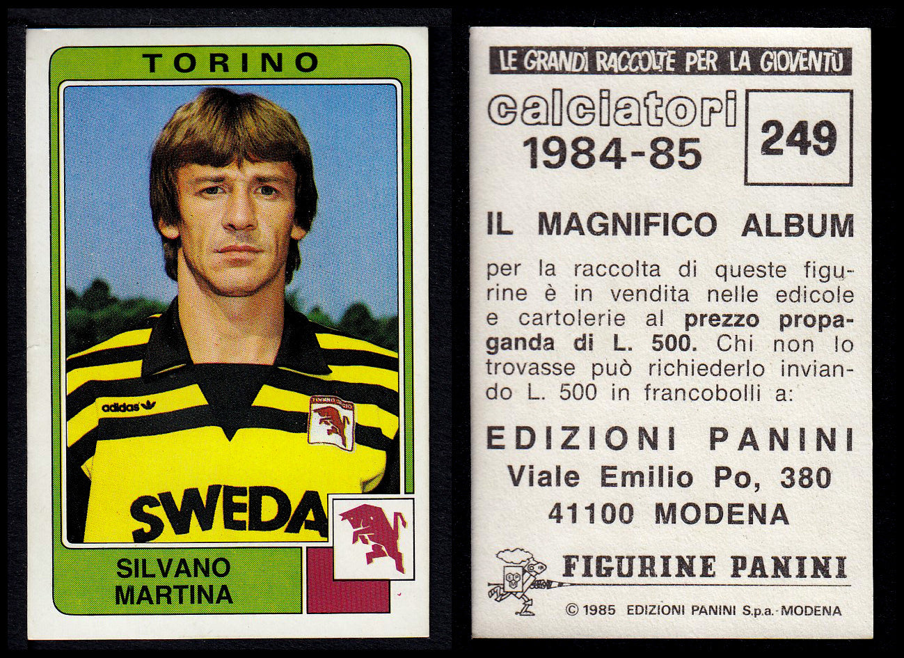 Figurine Panini - Calciatori 1984/85 - Mancolista TORINO