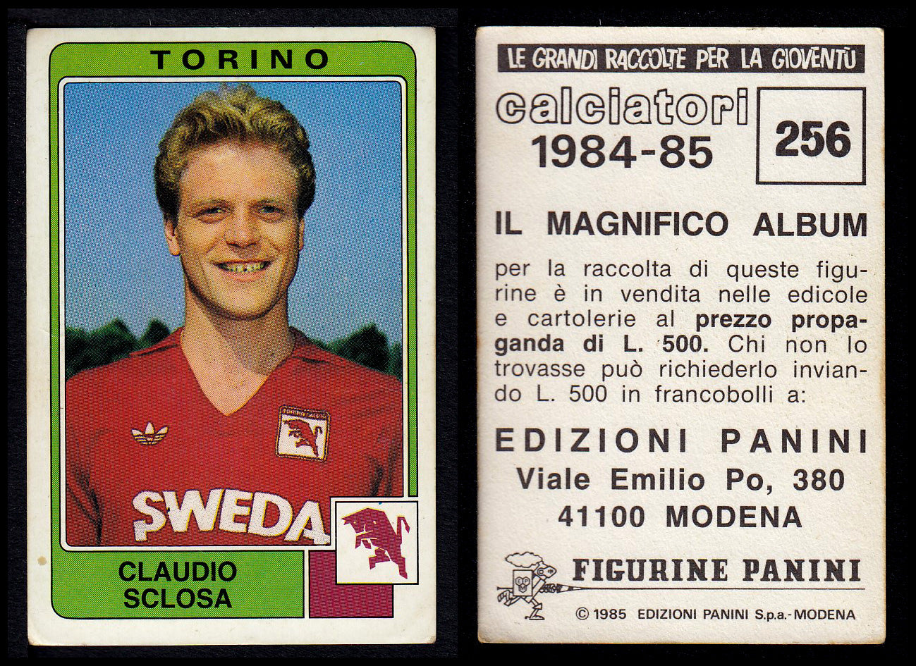 Figurine Panini - Calciatori 1984/85 - Mancolista TORINO