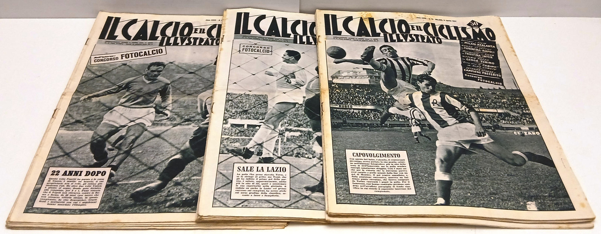 Il Calcio e il Ciclismo Illustrato 1/20 (-19) Anno 1957- Gennaio /Maggio- YFS658