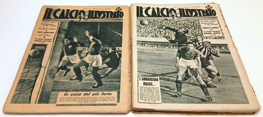 Il Calcio Illustrato Anno X 1940-XVII 1/53 quasi completa (manca n.25) - YFS292