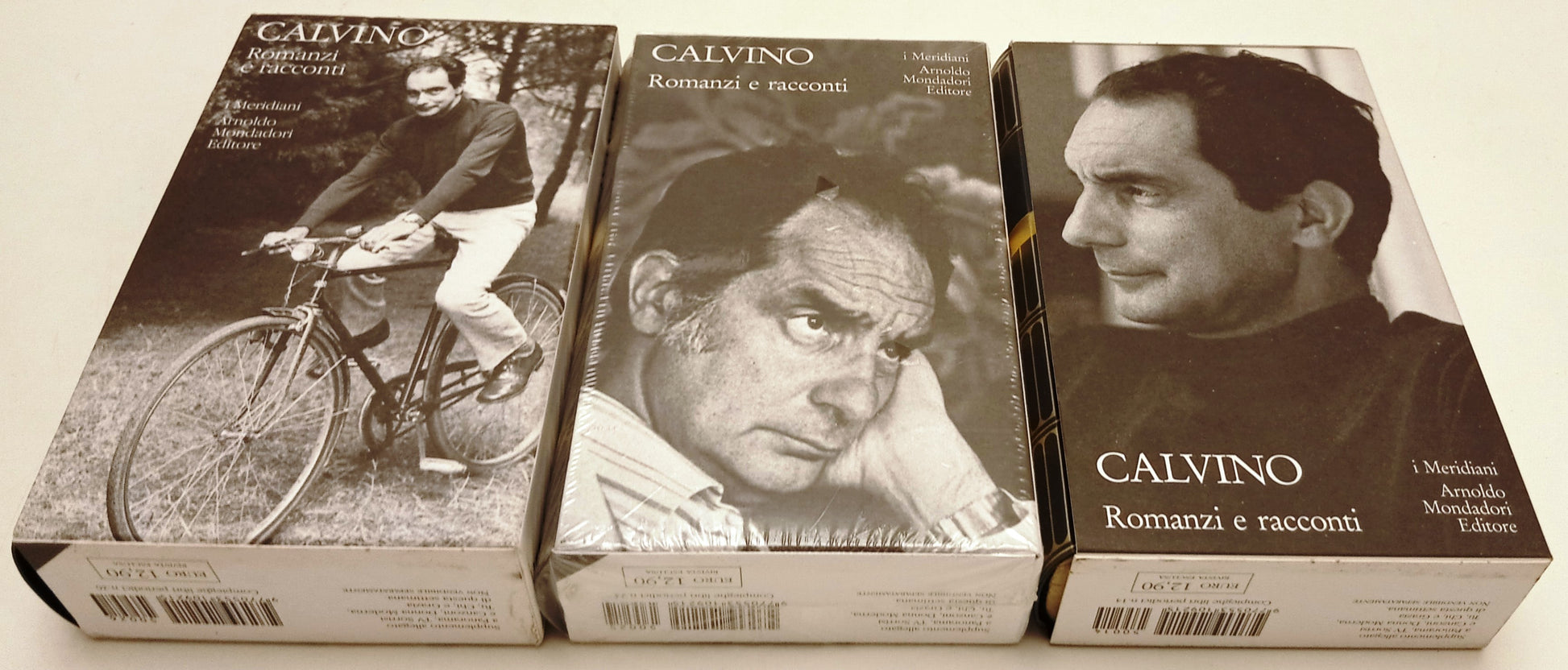 Romanzi e racconti 3 volumi - Calvino- Mondadori Panorama I meridiani- cofanetti