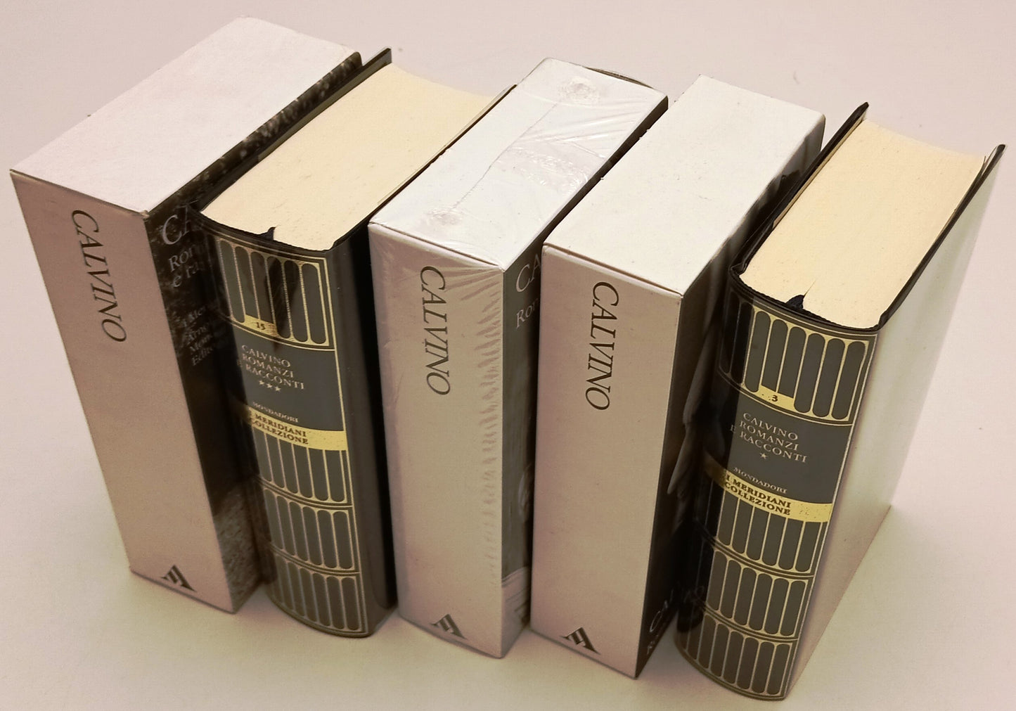 Romanzi e racconti 3 volumi - Calvino- Mondadori Panorama I meridiani- cofanetti
