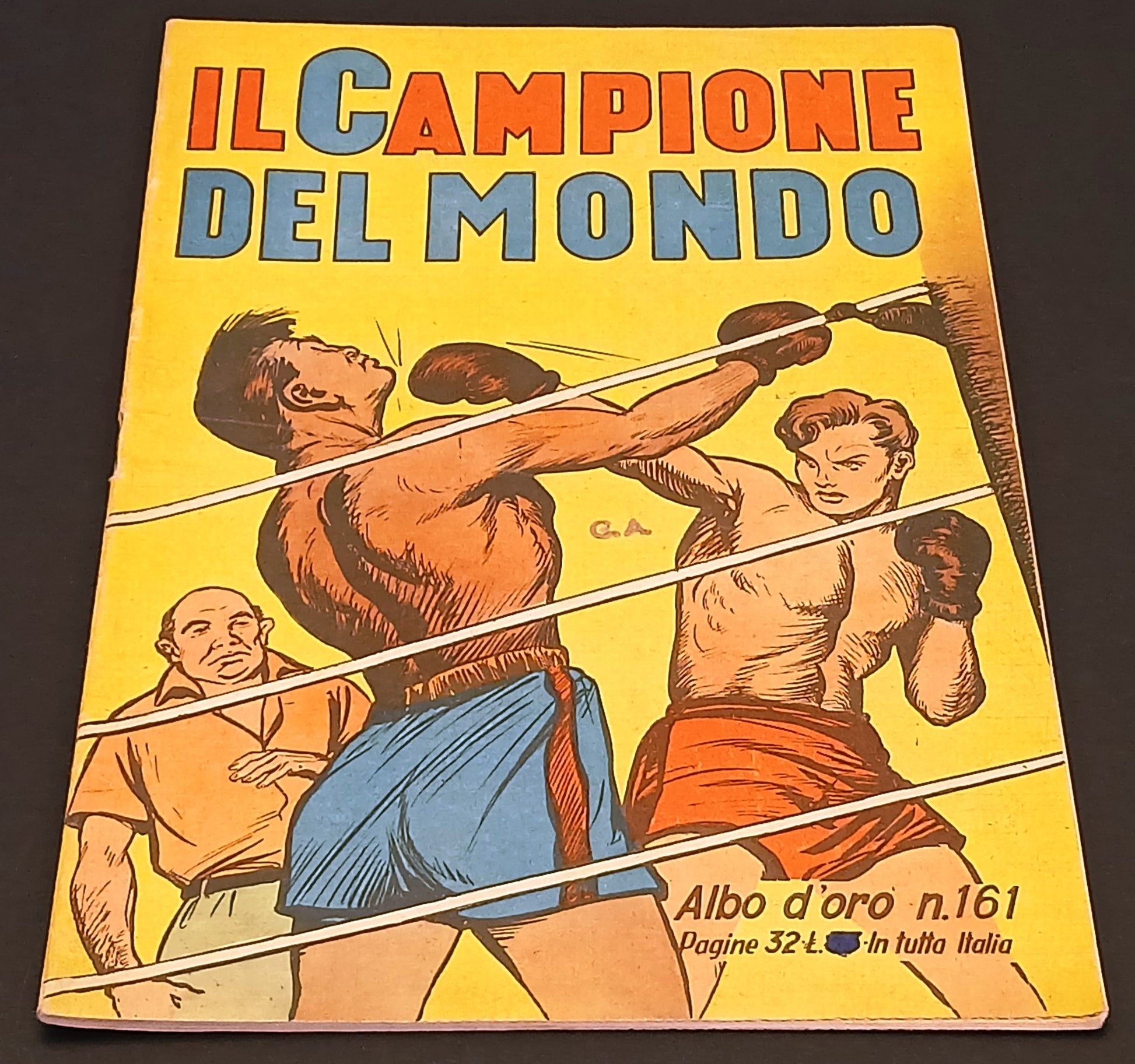 Albo d'oro n.161 Il Campione del mondo - Mondadori - 1949 - originale - H26