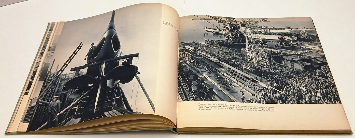Cantieri Riuniti dell'Adriatico - Anno XIII - volume fotografico - YFS797