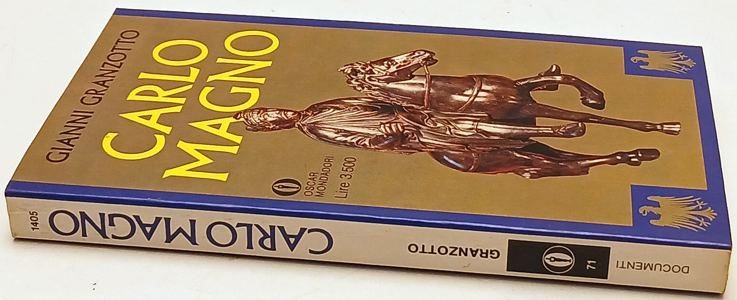 Carlo Magno - Gianni Granzotto - Mondadori Oscar - 1a ed. - XFS