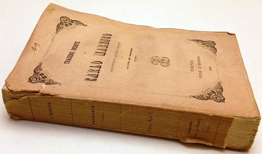 Tragedie inedite - Carlo Marengo - Le Monnier - 1a ed. 1856