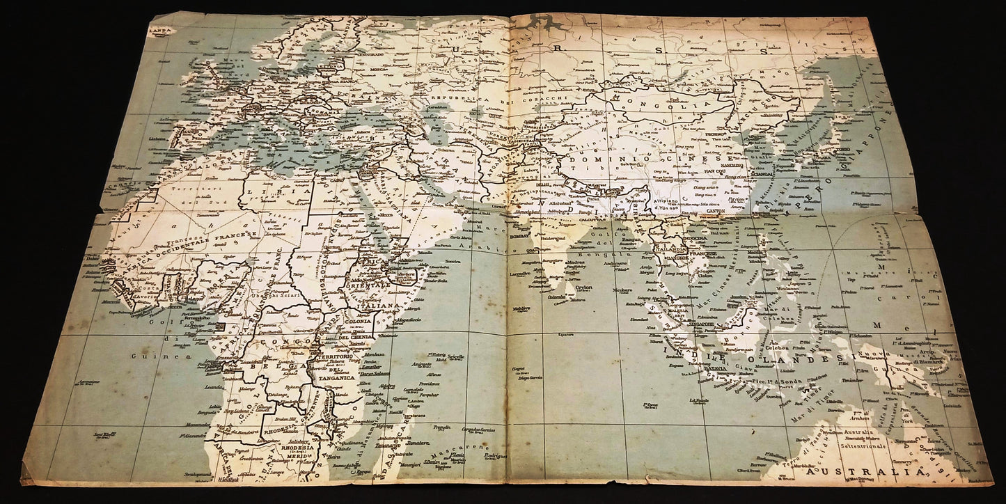 CV- Carta del Levante- Cons. Turistica Italiana- suppl. Le Vie d'Italia- RVSa269