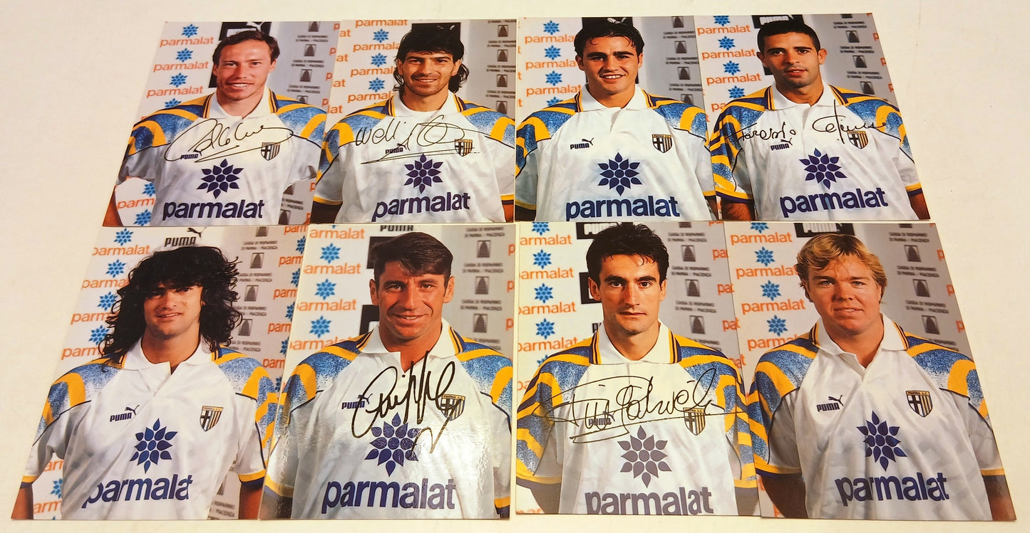 Lotto 15 cartoline Parma calcio Buffon Minotti Crippa Couto Cannavaro - RVSa501