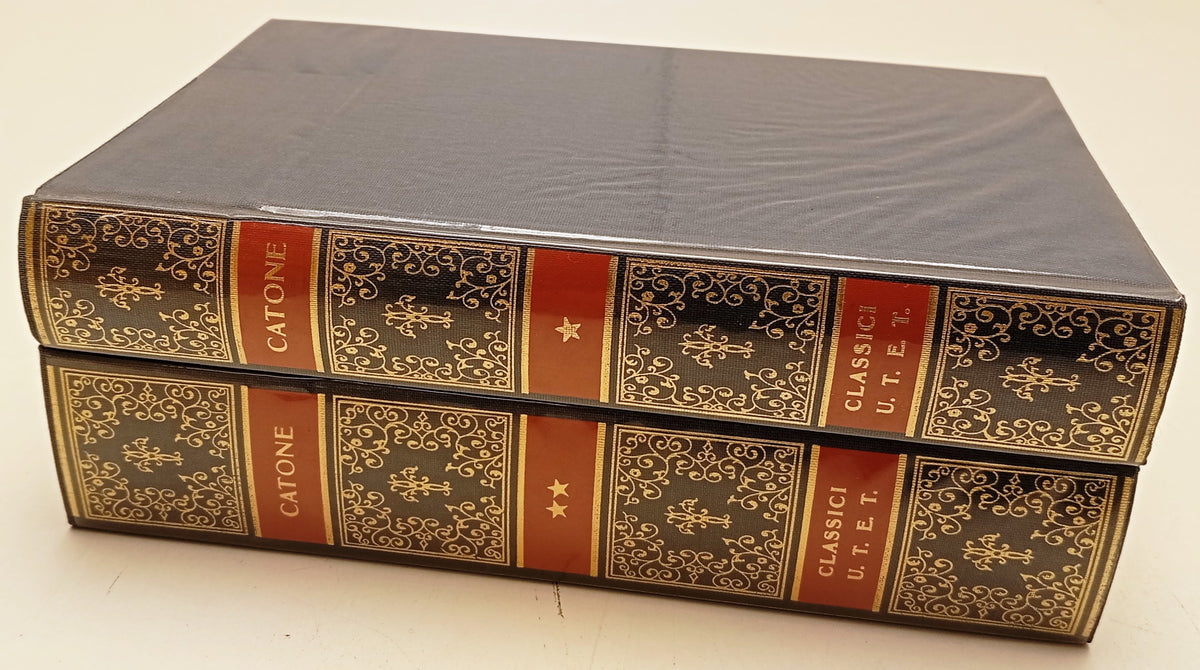 Opere 2 volumi - Catone Censore - UTET Classici Latini - 1a ed. 2001 - XFS