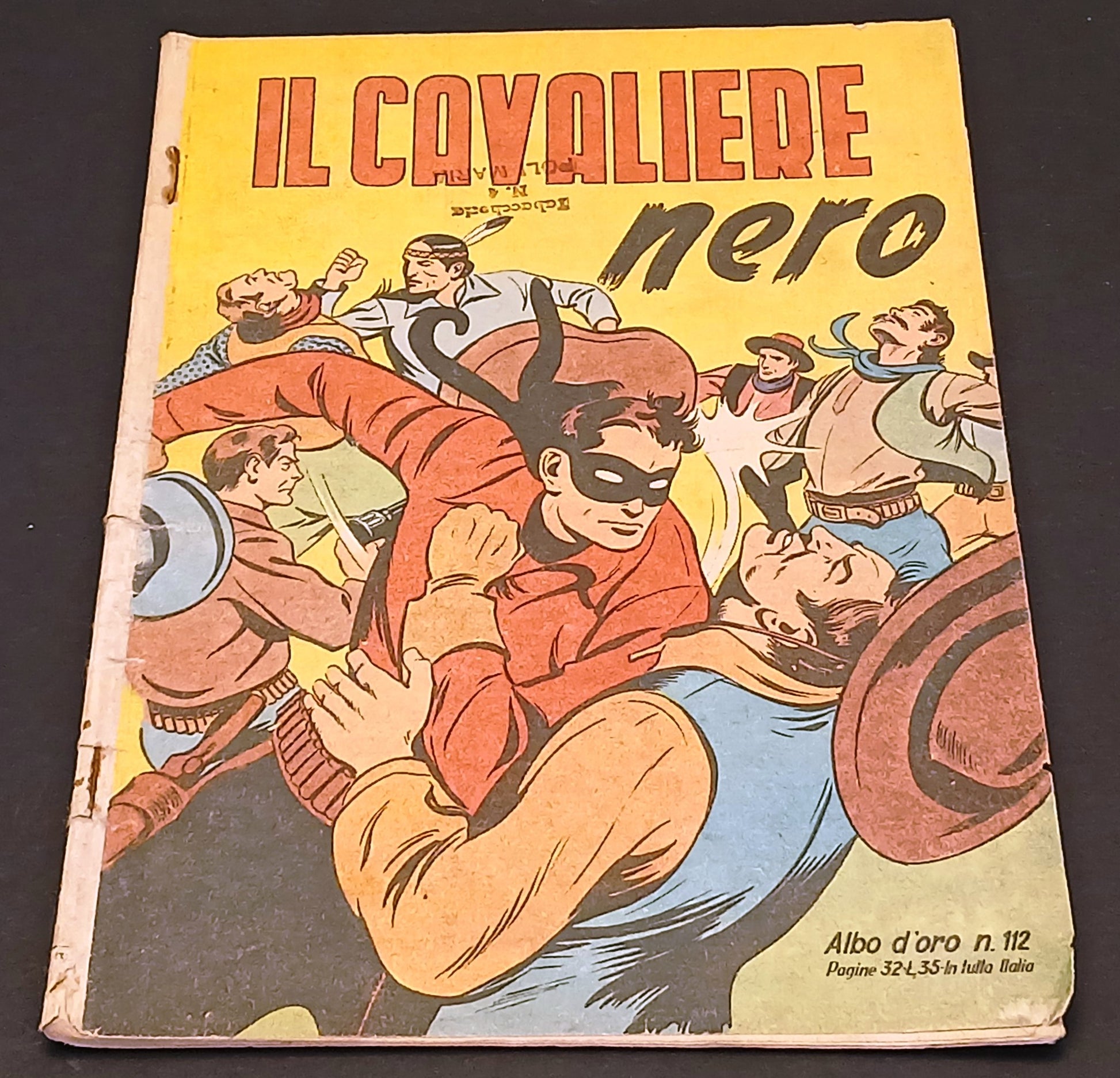 Albo d'oro n.112 Il cavaliere nero - Mondadori - 1948 - originale - H26